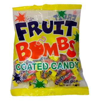 Fruit Bombs Coated Candy