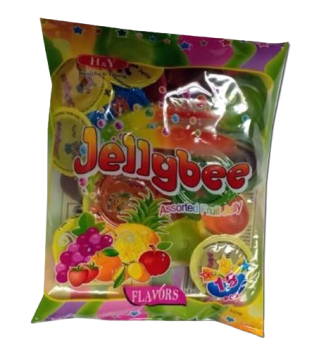 Jellybee Assorted Fruit Jelly 18pcs