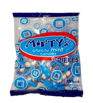 Milty's Cruchy Mint Candies 3 pieces 50pcs