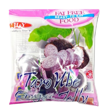 Taro Ube Conjac Jelly